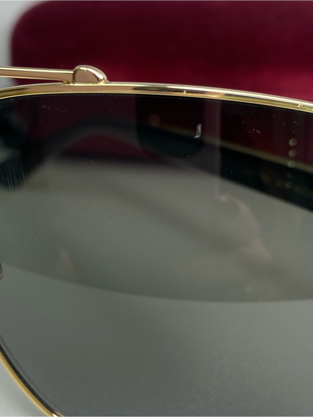 Gucci Black/Gold Men's GG059S NWOT Sunglasses - Picture 9 of 11